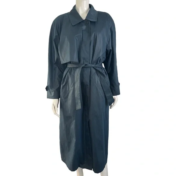 VTG London Fog Maincoats Trench | 3M Thinsulate Lined Belted Coat - Picture 8 of 8